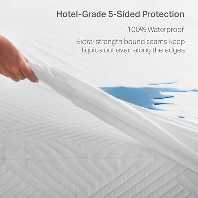 Hotel-Grade 5-Sided Mattress Protector